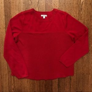 Croft & Barrow Red Sweater